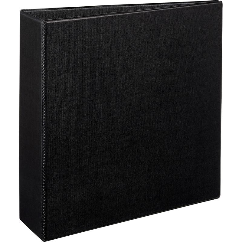 Avery Durable 3-Ring Binder With EZ-Turn Rings, 3in D-Rings, 45% Recycled, Black (Min Order Qty 5) MPN:27650