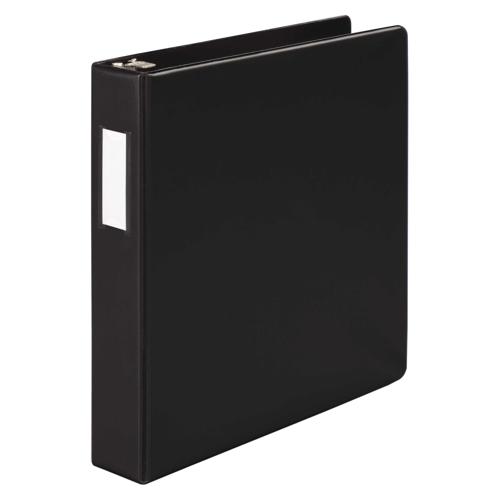 Avery Economy 3-Ring Binder, 1 1/2in Round Rings, 51% Recycled, Black (Min Order Qty 9) MPN:4401