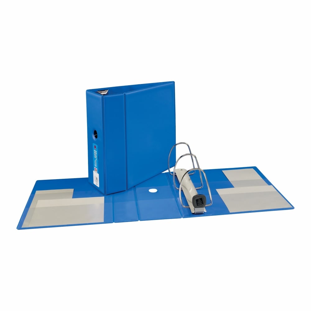 Avery Heavy-Duty 3-Ring Binder With Locking One-Touch EZD Rings, 5in D-Rings, 45% Recycled, Blue (Min Order Qty 2) MPN:79886