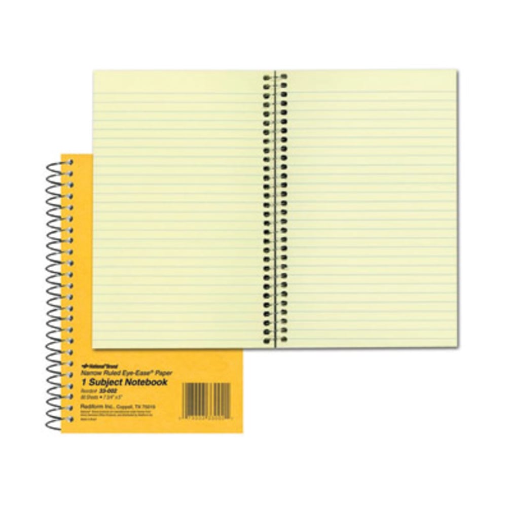 Rediform Brown Board Notebook, 5in x 7-3/4in, 1 Subject, 80 Sheets, Brown (Min Order Qty 19) MPN:33002