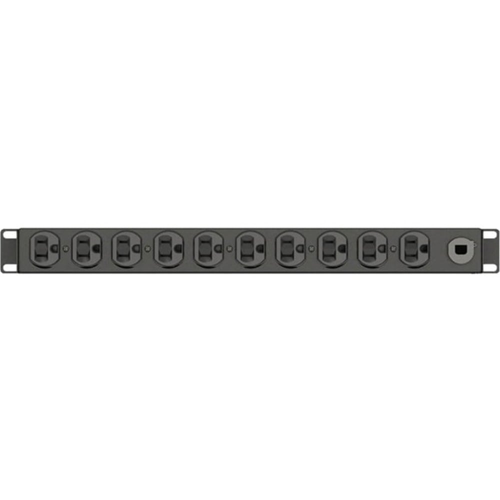 Vertiv Geist Basic Rack PDU - Data Center PDU - (10) NEMA 5-15R/// NEMA 5-15P rPDU - 120V/// 1.4kW/// 1U Horizontal Form Factor/// Rack Mountable Power Distribution Unit MPN:VP9562