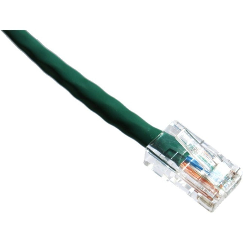 Axiom 15FT CAT5E 350mhz Patch Cable Non-Booted (Green) - Category 5e for Network Device - Patch Cable - 15 ft - 1 x - 1 x - Gold-plated Contacts - Green (Min Order Qty 14) MPN:C5ENB-N15-AX