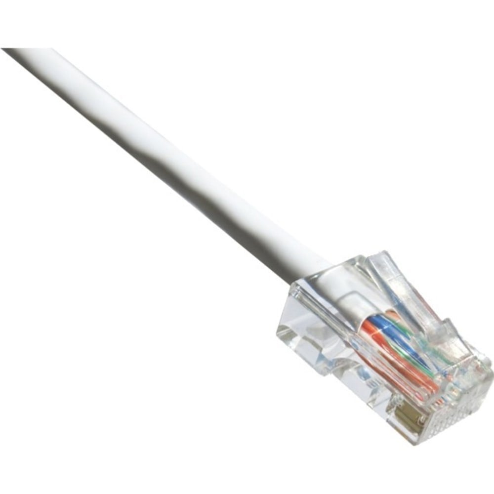 Axiom 50FT CAT5E 350mhz Patch Cable Non-Booted (White) - Category 5e for Network Device - Patch Cable - 50 ft - 1 x - 1 x - Gold-plated Contacts - White (Min Order Qty 4) MPN:C5ENB-W50-AX