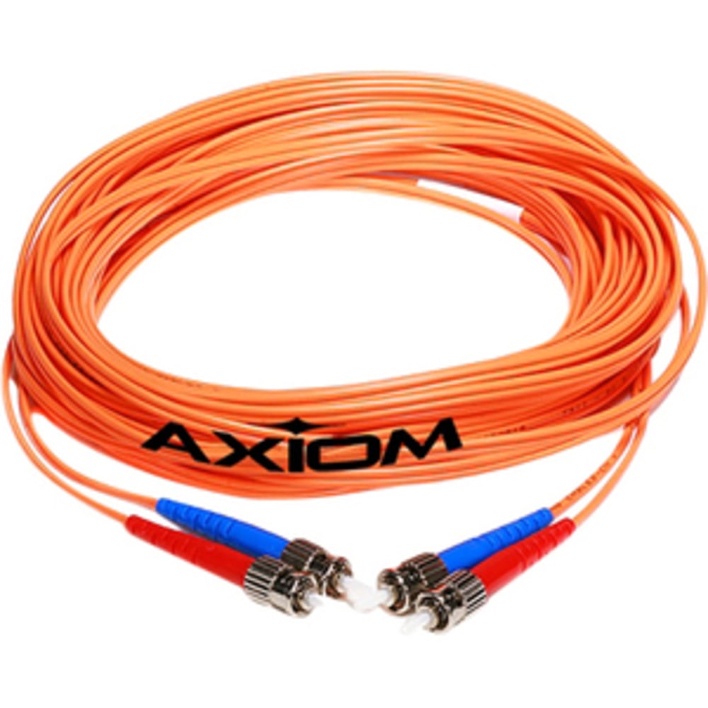 Axiom LC-LC Multimode Duplex OM2 50/125 Fiber Optic Cable - 40m - Orange - Network cable - LC multi-mode (M) to LC multi-mode (M) - 40 m - fiber optic - duplex - 50 / 125 micron MPN:LCLCMD5O-40M-AX