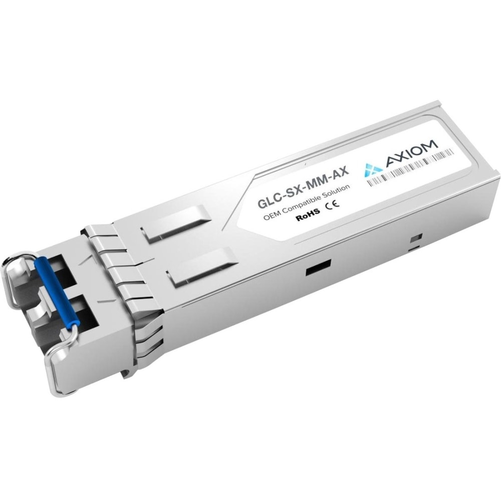 Axiom 1000BASE-SX SFP Transceiver for Cisco - GLC-SX-MM - 1 x 1000Base-SX (Min Order Qty 2) MPN:GLC-SX-MM-AX