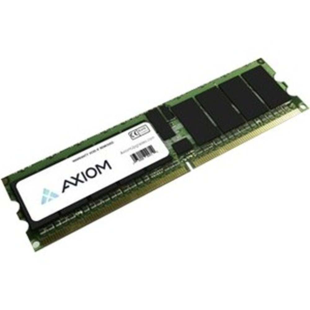 Axiom 4GB Low Power DDR2-667 ECC RDIMM Kit (2 x 2GB) for HP # 483401-B21 - 4GB (2 x 2GB) - 667MHz DDR2-667/PC2-5300 - ECC - DDR2 SDRAM - 240-pin DIMM MPN:483401-B21-AX