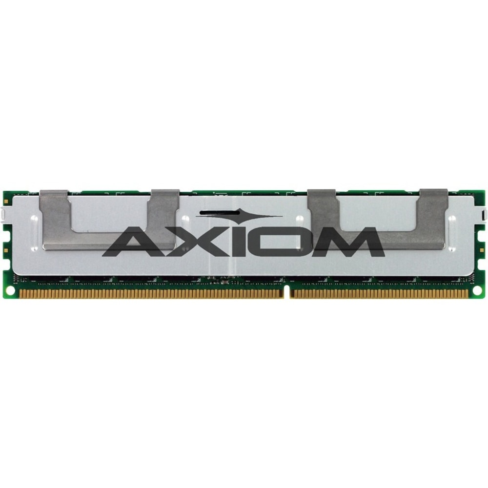 Axiom 16GB DDR3-1333 ECC RDIMM TAA Compliant - 16 GB (1 x 16 GB) - DDR3 SDRAM - 1333 MHz DDR3-1333/PC3-10600 - ECC - Registered - 240-pin - DIMM MPN:AXG31293005/1
