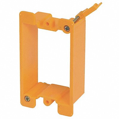 Mounting Bracket 1-Gang Plastic Orange MPN:BB10P