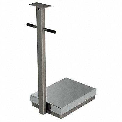 Bench Scale Column Gray 24 in H 4 in W MPN:BT-ST-B-24