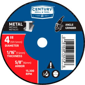 Century Drill 075512 Cutting Wheel 4