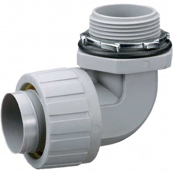 Conduit Connector: For Liquid-Tight, Nylon, 1