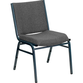 Flash Furniture® Hercules Heavy Duty Stacking Chair Silvervein Frame/Gray Seat 60153-GY-GGXU-