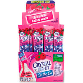 Crystal Light® On-The-Go Mix Sticks Raspberry Ice 0.08 oz. 30/Box KRF7980