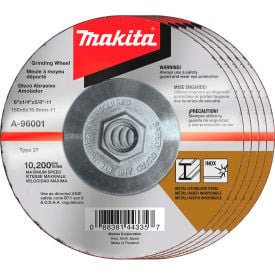 Makita® Hubbed INOX Grinding Wheel 36 Grit Type 27 6