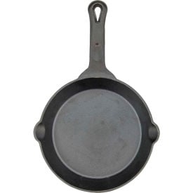 Winco CAST-8 Round Cast Iron Skillet - Pkg Qty 6 CAST-8