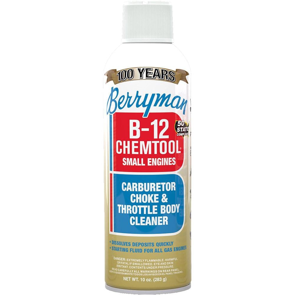 Automotive Cleaners & Degreaser, Product Type: B-12 Chemtool Carburetor Cleaner - Consumer Size , Container Type: Aerosol Can , Container Size: 10 oz  MPN:0110C