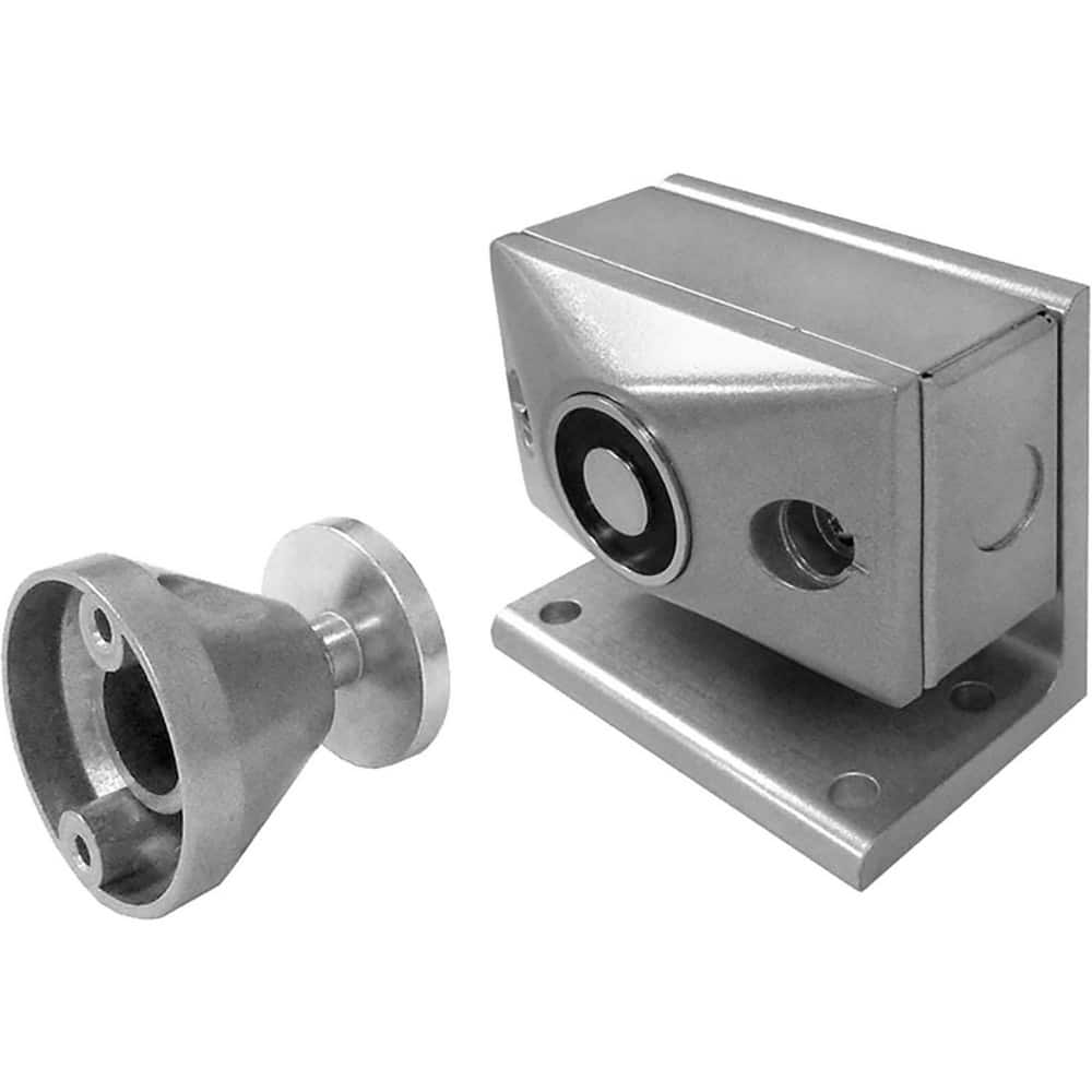 Electromagnet Locks, Lock Type: Door Position Switch , Mount Type: Surface , Material: Steel , Opening Action: Electromagnetic , Strike Plate Length: 3in  MPN:EH4024120A