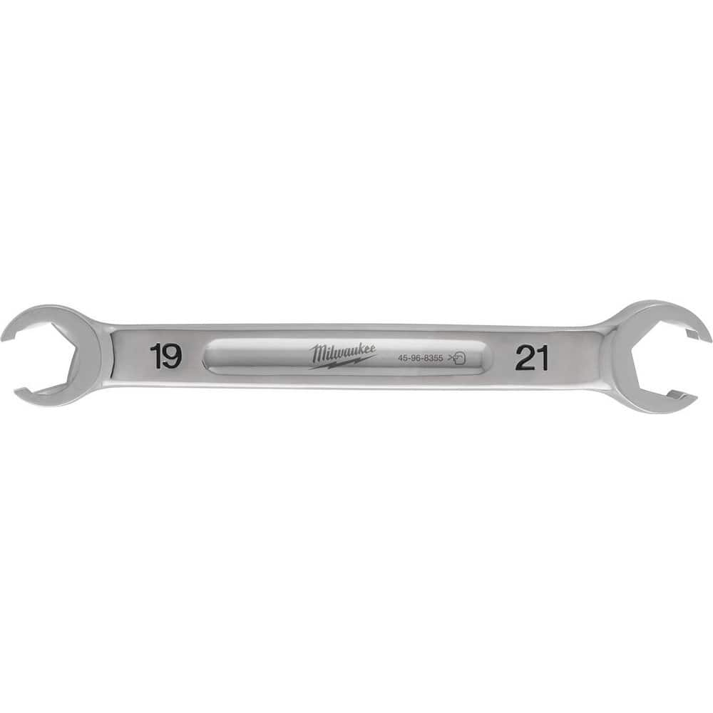 Flare Nut Wrenches, Wrench Type: Open End , Wrench Size: 19x21 mm , Head Type: Straight , Double/Single End: Double , Opening Type: 6-Point Flare Nut  MPN:45-96-8355