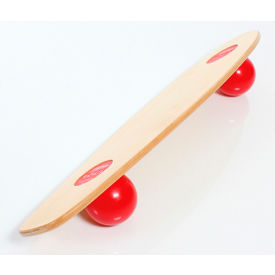 TOGU® Balanza® Freeride® Balance Board Birch Wood with Red Balls 30-4570