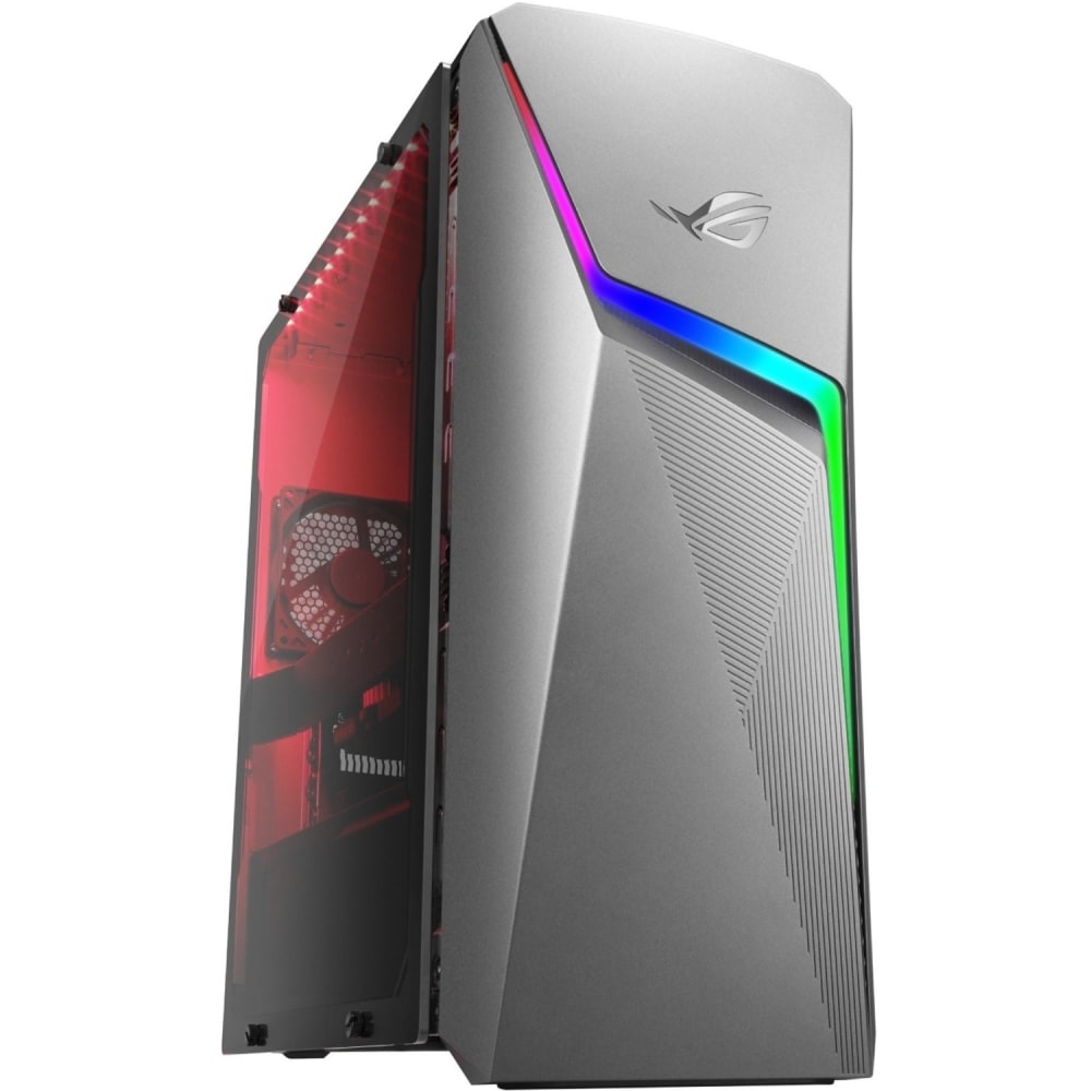 Asus ROG Strix G10DK Gaming Desktop PC, AMD Ryzen 7, 16GB Memory, 1TB Hard Drive, 512GB Solid State Drive, Gray, Windows 11 Home, NVIDIA GeForce RTX3060, WiFi 6 MPN:G10DK-PB766