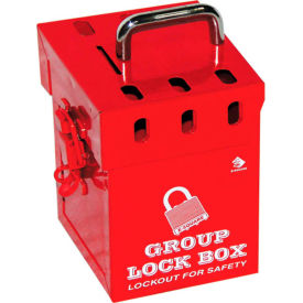 ZING Mini Group Lock Box - Red 7 7286 7286