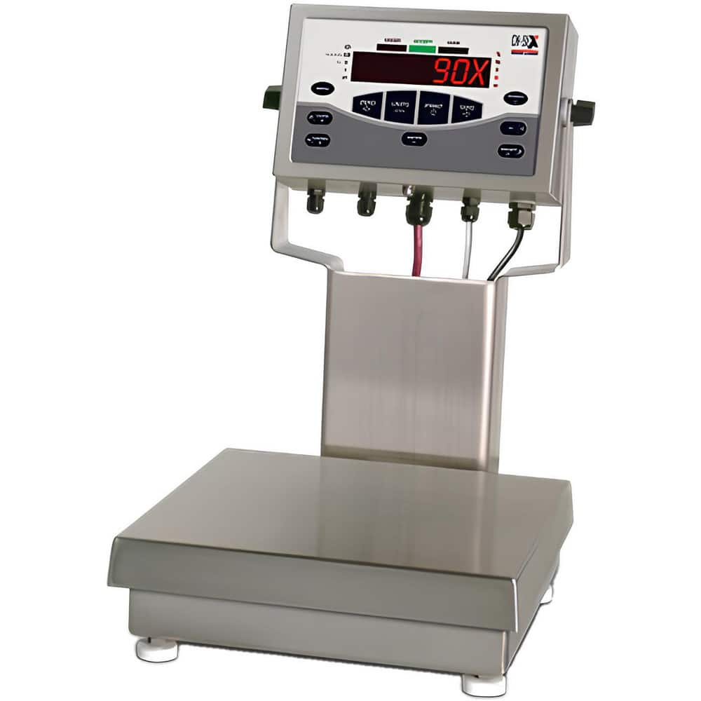 Process Scales & Balance Scales, System Of Measurement: Pounds , Calibration: External , Display Type: LED , Capacity: 100.000 , Platform Length: 12in  MPN:105969