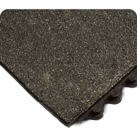 Wearwell® 24/Seven® CFR Rubber w/Grit Anti Fatigue Solid Mat 5/8