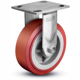 Colson® 4 Series Rigid Plate Caster 4.05108.929 SS - Polyurethane on Polyolefin 5