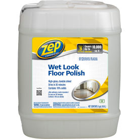 Zep® Wet Look Floor Finish 5 Gallon Pail - ZUWLFF5G ZUWLFF5G