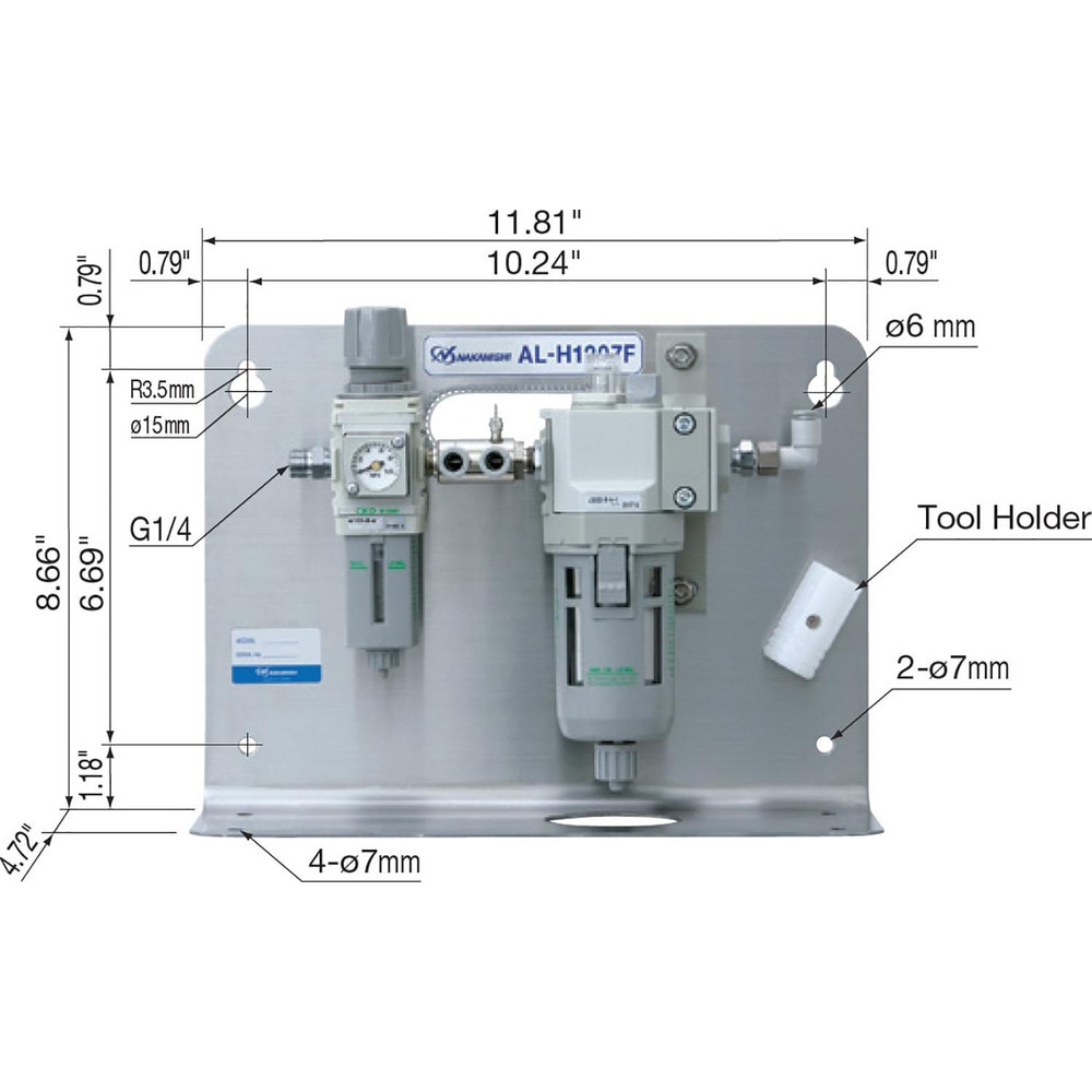 Rotary & Multi-Tool Accessories, Accessory Type: Air Line Kit , For Use With: IM-300, IM-301  MPN:4507