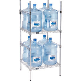 Nexel 5 Gallon Water Bottle Storage Rack 8 Bottle Capacity 085797