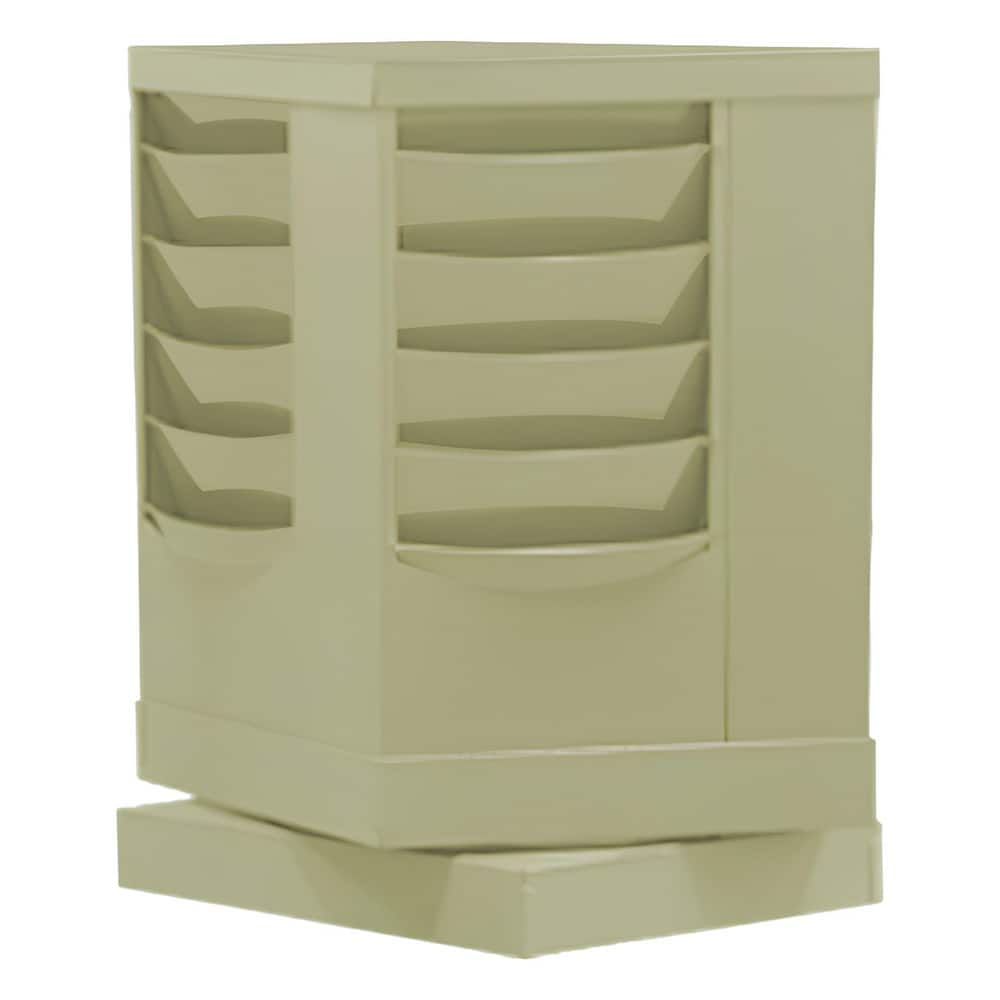 Compartment Storage Boxes & Bins, Type: Rotary Literature Rack , Product Type: Rotary Literature Rack , Overall Width (Inch): 14-1/8 , Overall Width: 14  MPN:409-75