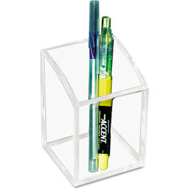 Kantek Clear Acrylic Pencil Cup 2-3/4