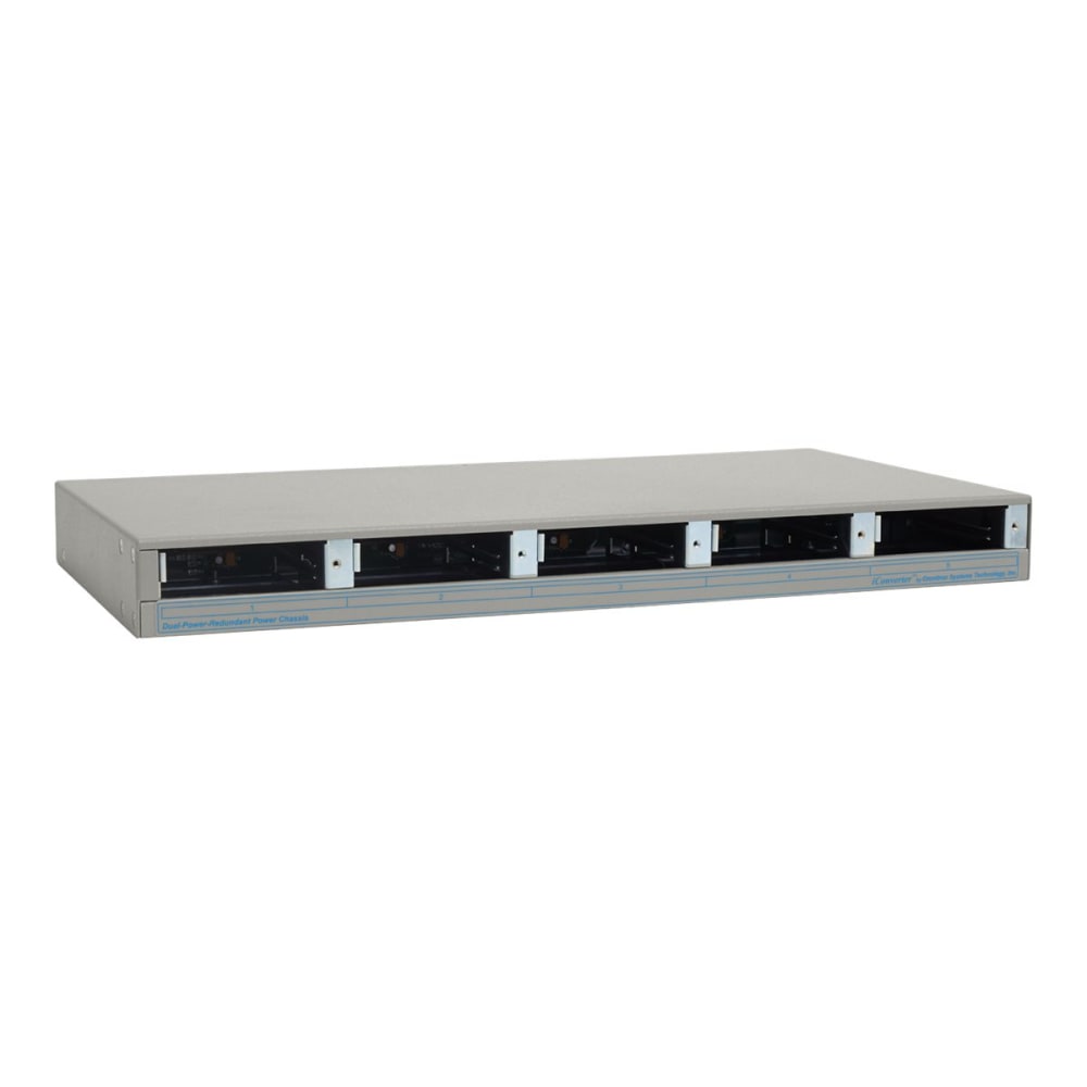 Omnitron iConverter - Modular expansion base - 1U MPN:8220-2-W