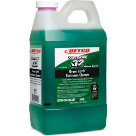 Betco Fastdraw 32 Green Earth Restroom Cleaner Citrus Floral 2 L Bottle 4/Carton BET5484700