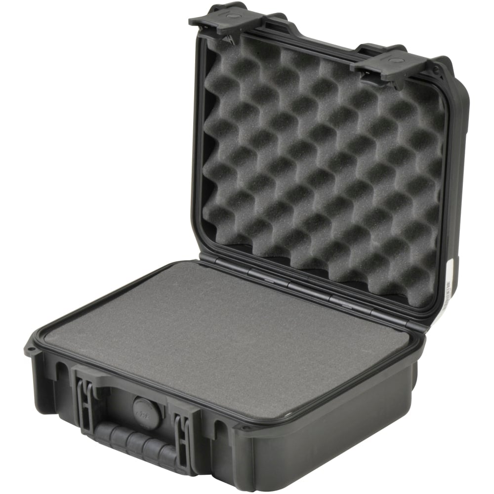 SKB Cases iSeries Injection-Molded Mil-Standard Waterproof Case With Foam, 12inH x 9inW x 4-1/2inD, Black MPN:3I-1209-4B-C