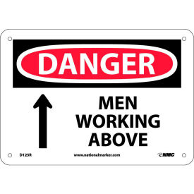 Safety Signs - Danger Men Working Above - Rigid Plastic 7