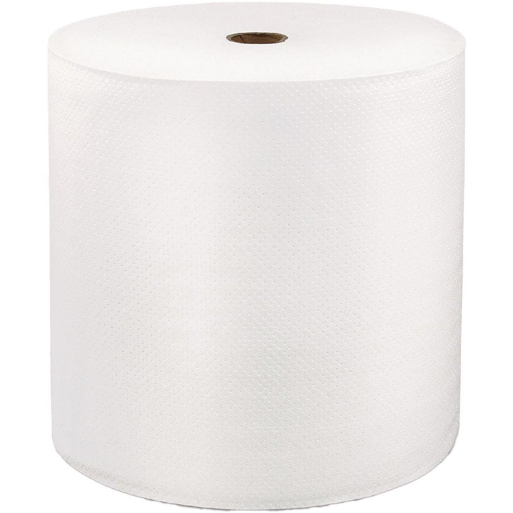 Paper Towels, Form: Hard Roll , Container Type: Roll , Recycled Fiber: No , Color: White , Roll per Case: 1  MPN:SOL46897