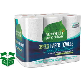 Seventh Generation® 100 Recycled Paper Towel Rolls 2-Ply 11