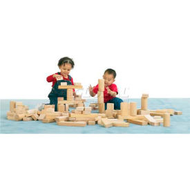 Jonti-Craft® Abel Block Set 154 Pieces 4 Shapes Birch Plywood 0276JC