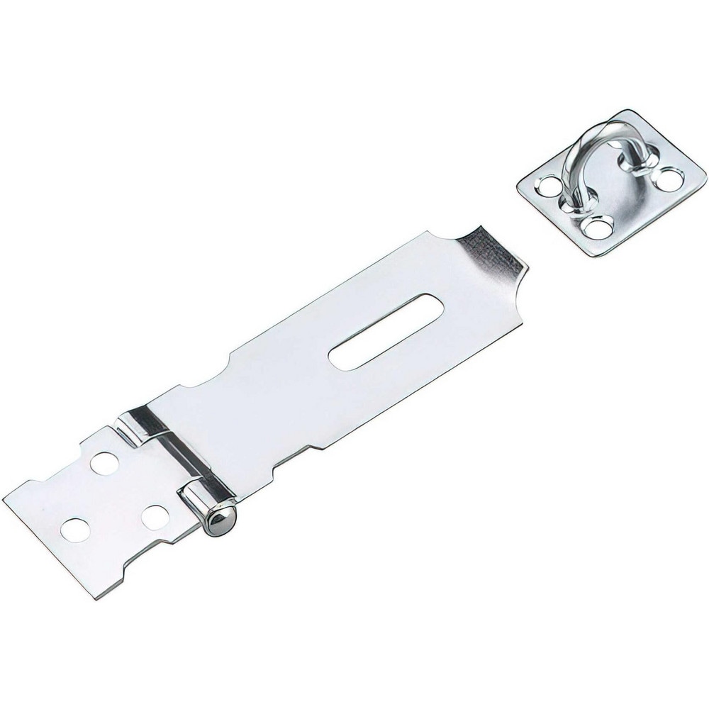 Hasps, Hasp Type: Conventional , Material: Steel , Arm Length: 2.65 in , Finish: Zinc-Plated , Arm Width: 1.01in  MPN:342XR