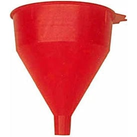 Funnel King® Red Safety Polyethylene 2 Quart Funnel - 32001 32001