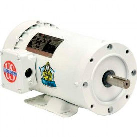 US Motors Washdown 3 Phase 1/2 HP 3-Phase 3450 RPM Motor WD12S1AC WD12S1AC