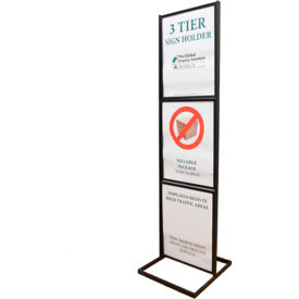 3-Tier Poster Stands Sign Holder 22