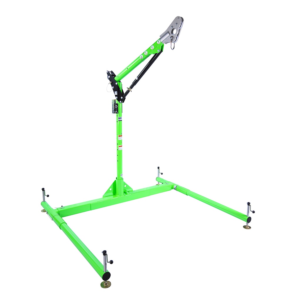 Confined Space Entry & Retrieval Bases & Booms, Material: Aluminum , Color: Green, Silver  MPN:7100157158