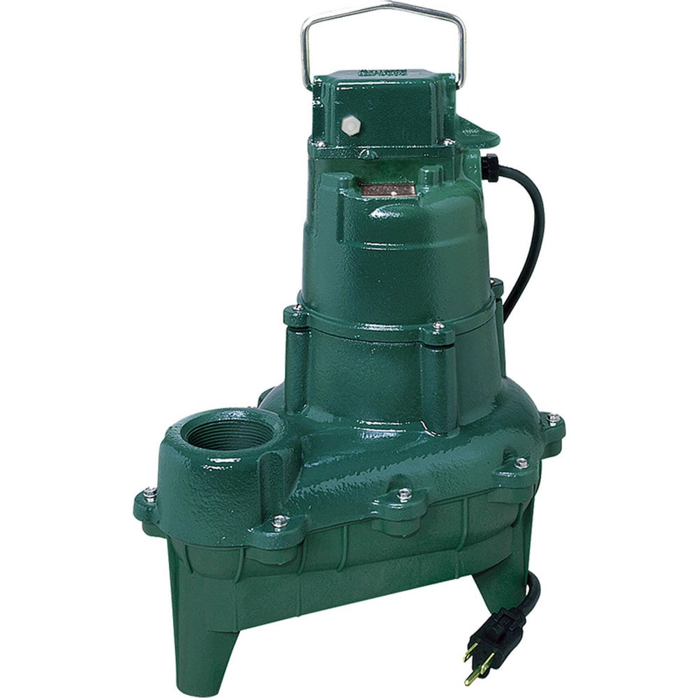 Submersible, Sump & Sewage Pumps, Voltage: 110-120V , Pump Type: Sewage , Operation: Manual , Amperage Rating: 9.4000 , Horsepower: 4/10  MPN:264-0002