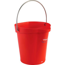 Vikan 56884 1.5 Gallon Bucket Red 56884