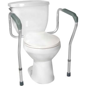 Drive Medical Toilet Safety Frame RTL12000 300 Lbs. Capacity White RTL12000