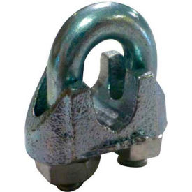 Advantage Malleable Steel Zinc Plated Wire Rope Clip MWRC187P6 - 3/16