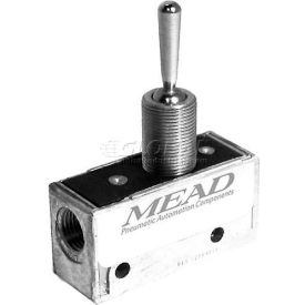 Bimba-Mead Air Valve MV-35 3 Port 2 Pos Manual 1/8